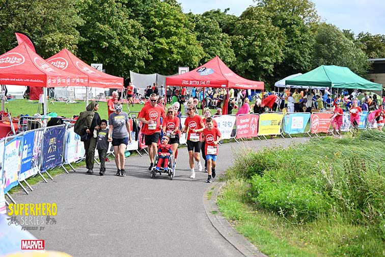 SUperhero series powered by Marvel 