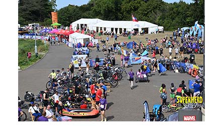 Invacare at Superhero Series powered by Marvel event Dorney Lake Windsor