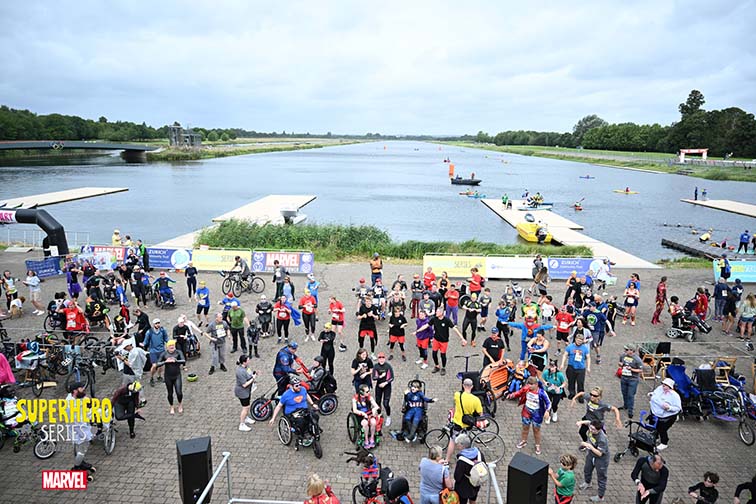 SUperhero series powered by Marvel lake view