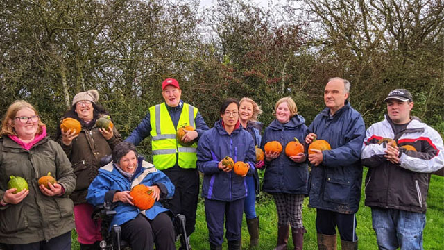 Care farmers at Beckside Care Farm