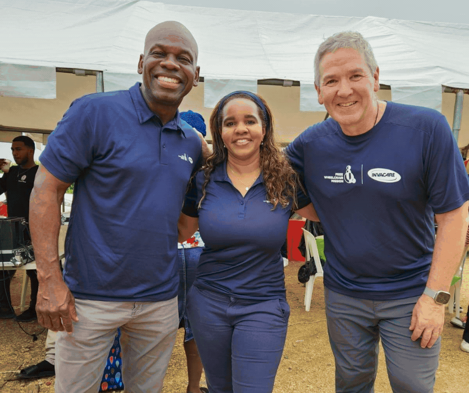 Invacare visit to Dominican Republic with Free Wheelchair Mission