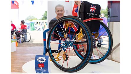 Supehero series Kuschall Unique manual Chair Hannah Cockroft