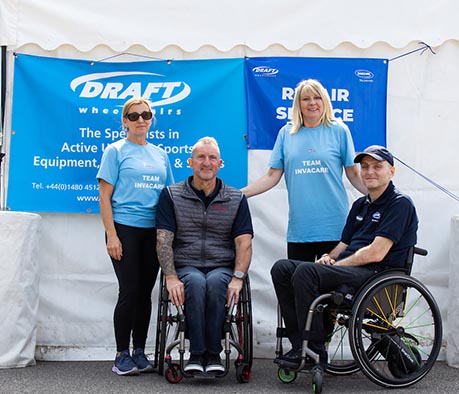 Invacare Repair service at Superhero series powered by marvel