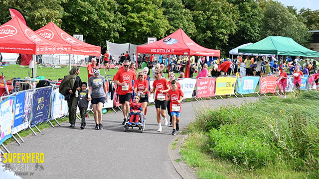 Invacare supports Superhero Series Summer Tri