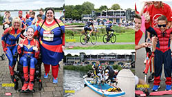 Invacare supports Superhero Series Summer Tri