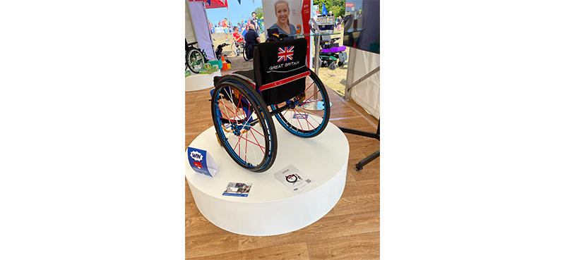 Kuschall GB chair at Suphero Tri powered by Marvel