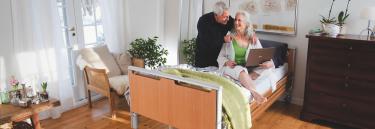 The Invacare Etude Plus Medical Bed