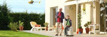 The Invacare Perfect 02V oxygen contentrator