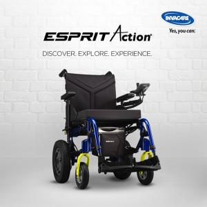 New Esprit Action highly configurable transportable powerchair