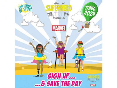 Superhero Series Powered by Marvel Invacare sponsors events 2024