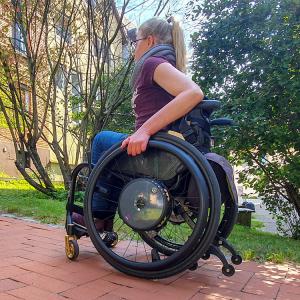 Alber emotion DuoDrive power assist wheels