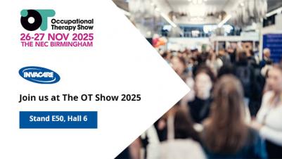 Invacare exhibits at The OT Show 2025 NEC Birmingham