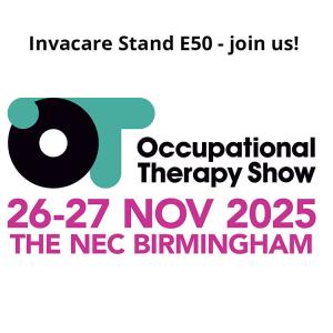 Invacare exhibits at The OT Show 2025 NEC Birmingham