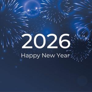 Invacare happy new year 2026 banner