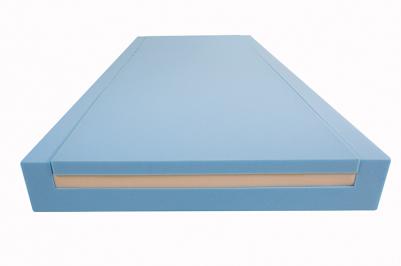 Unique dual foam insert provides two surface options