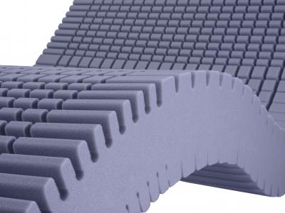 Double sided cut foam castellations