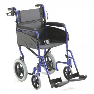 Manual wheelchair Invacare Alu Lite blue frame