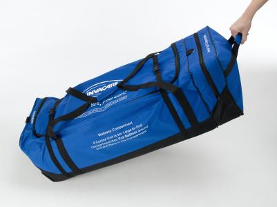 Invacare-softair-excellence-dynamic-alternating-mattress-heavy duty wheeled transport bag included-image