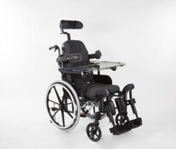 Manual wheelchair Invacare Action 3 NG with transparent tray