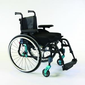 Manual wheelchair Invacare Action 5 - Action 5 rigid black frame