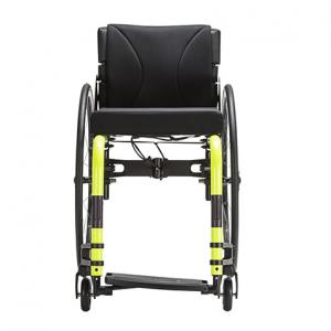 Manual wheelchair Küschall Champion yellow frame