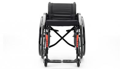 Manual wheelchair Küschal Compact 2.0 black and red frame