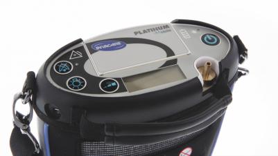 The Invacare Platinum Mobile Concentrator, simple intuitive