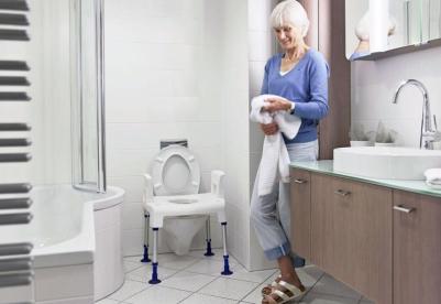 Toilet frames